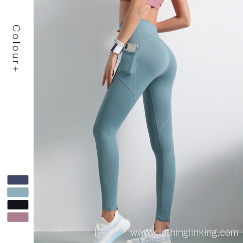 Out Pocket High Waist Yoga Pants